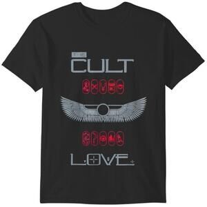 The Cult Classic Rock Band Graphic T Shirt Music Fan Collector Concert Tee